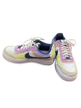 Nike Af1 Shadow Crimson womans multicolor low top sneakers sz 7 SKU 10-232